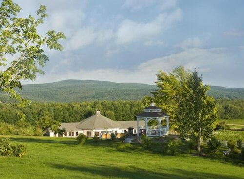 Hanora Vineyard Gazebo with Mountain view