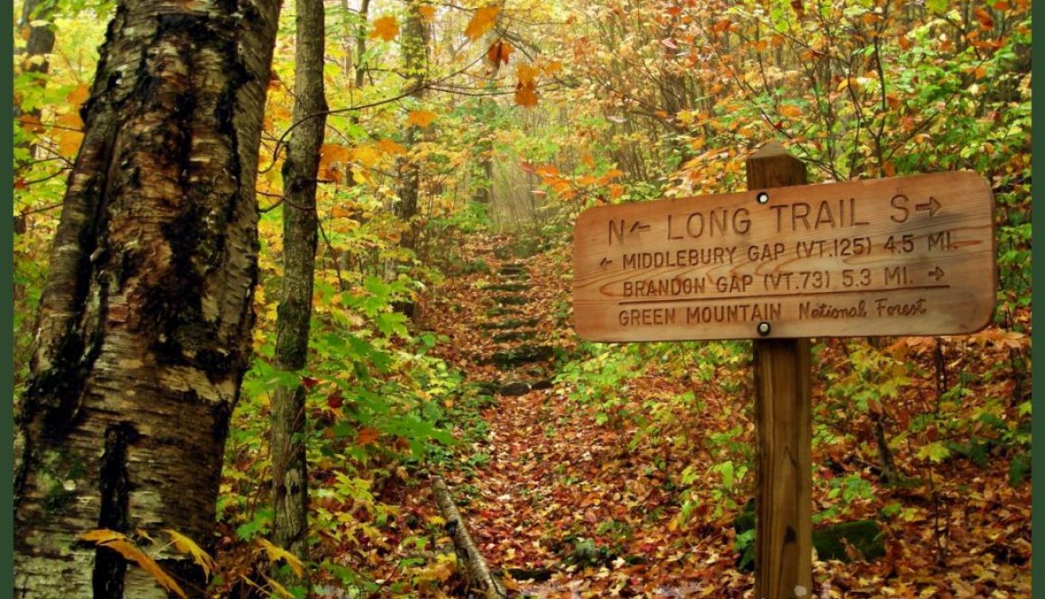 Long Trail sign