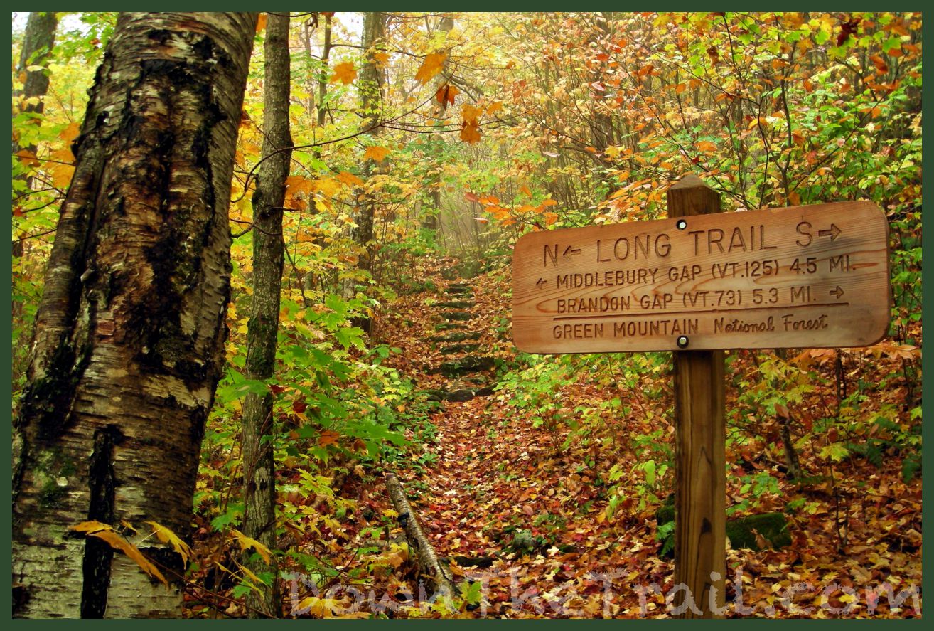 Long Trail sign