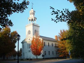 Front of Old First Church