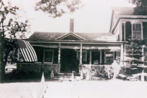 old porch 1950s